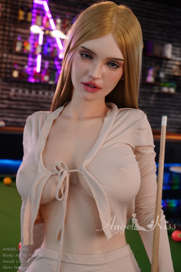 159cm/5ft3 F-cup Big Breast Silicone Sex Doll – LS54