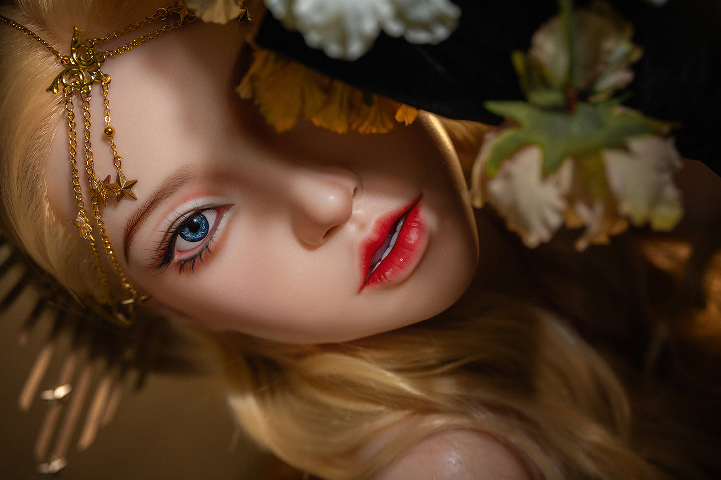 164cm/5ft5 I-cup Blonde Silicone Sex Doll – #M29