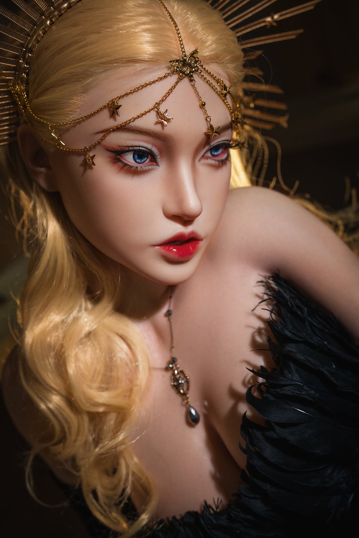 164cm/5ft5 I-cup Blonde Silicone Sex Doll – #M29