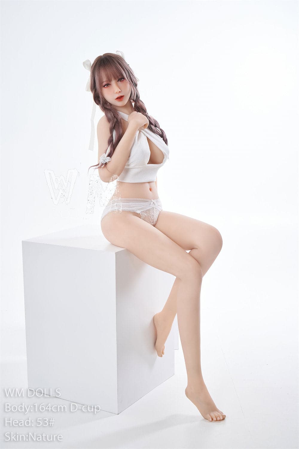 164cm/5ft5 D-cup 2024 Asian Korean Fashion Women TPE Love Doll with #53 Head