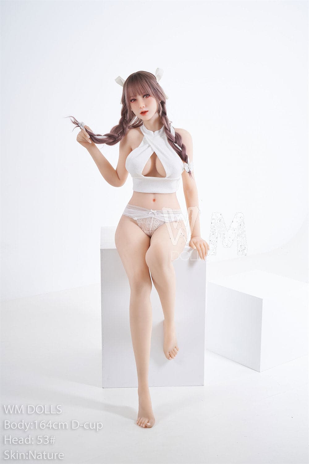 164cm/5ft5 D-cup 2024 Asian Korean Fashion Women TPE Love Doll with #53 Head