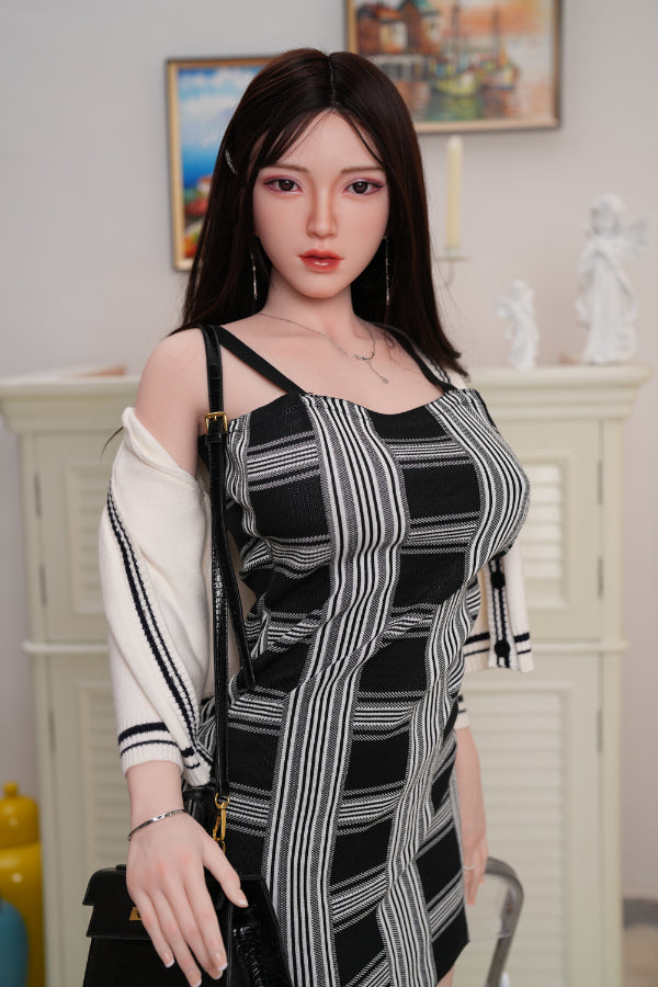 170cm/5ft7 D-Cup Silicone Head Asian Sex Doll - C47