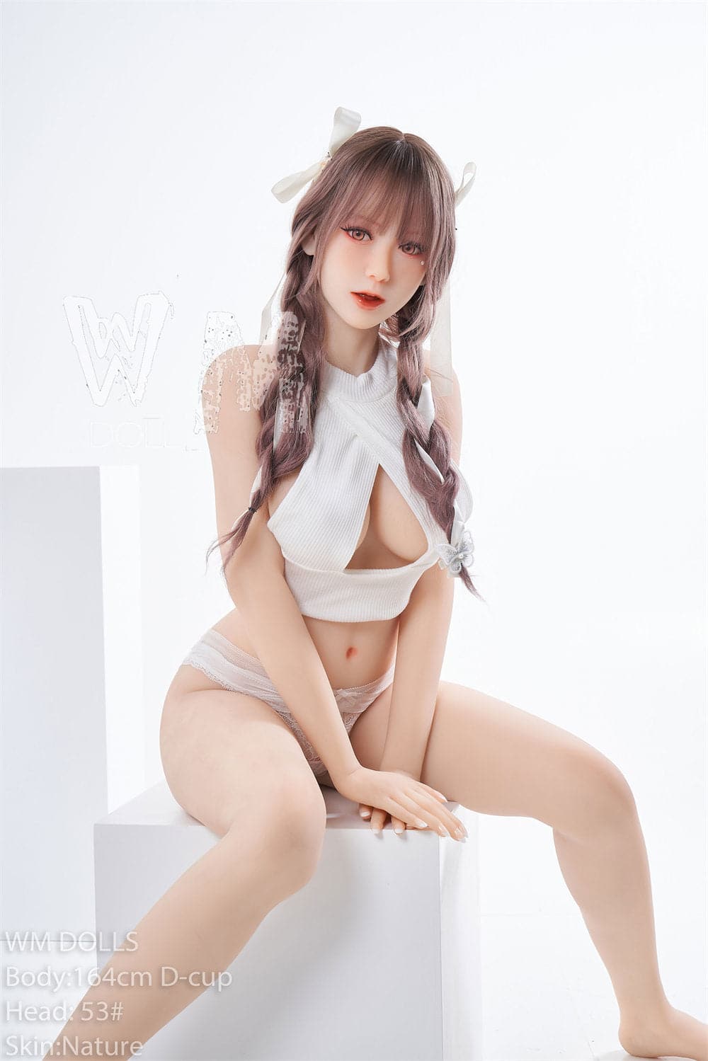 164cm/5ft5 D-cup 2024 Asian Korean Fashion Women TPE Love Doll with #53 Head