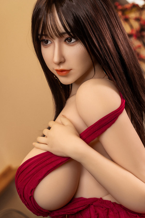 163cm/5ft4 I-Cup Silicone Head Sex Doll with #133 Head - - Movable Jaw