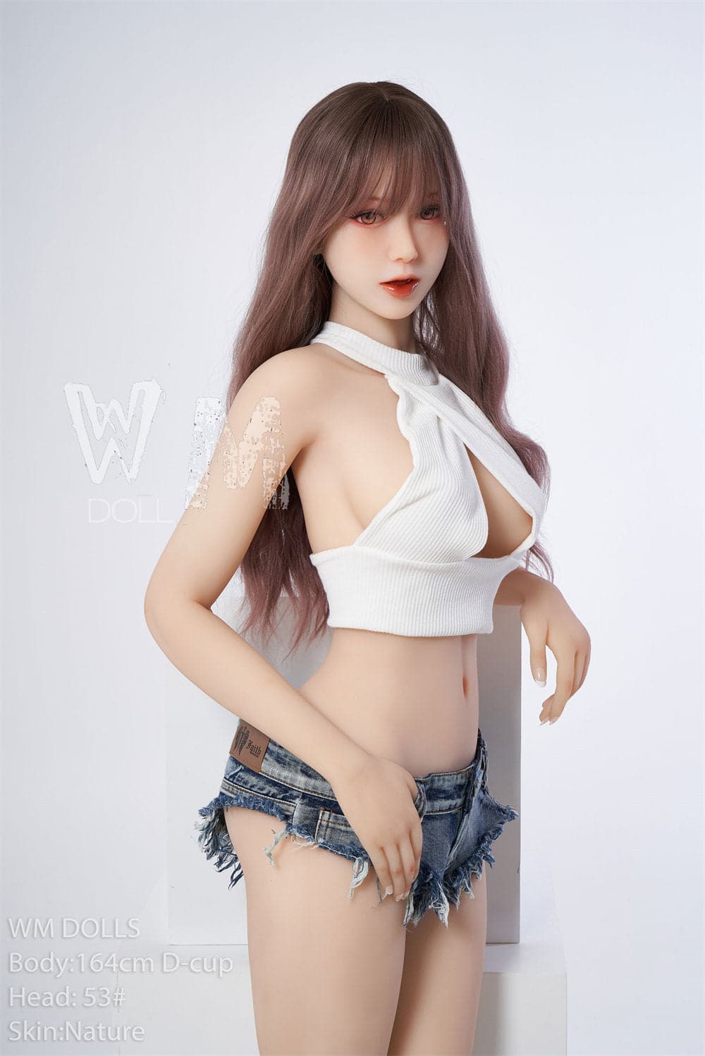 164cm/5ft5 D-cup 2024 Asian Korean Fashion Women TPE Love Doll with #53 Head