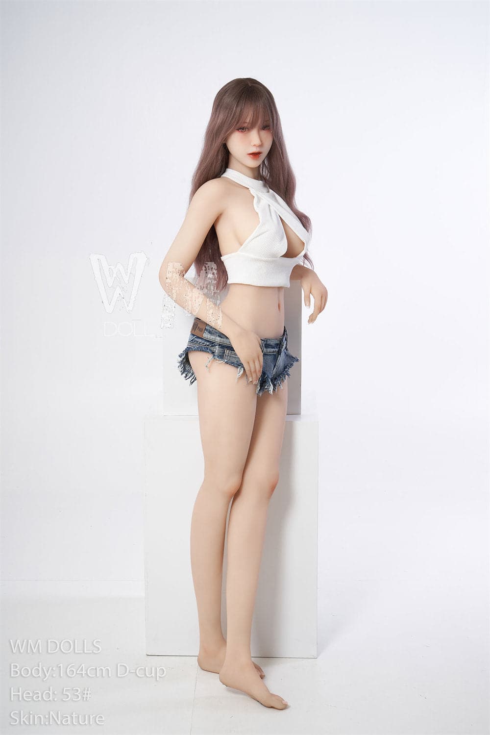 164cm/5ft5 D-cup 2024 Asian Korean Fashion Women TPE Love Doll with #53 Head