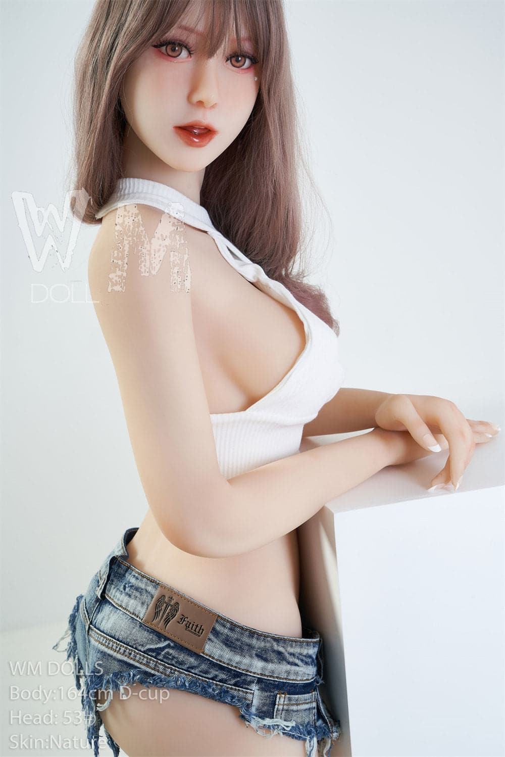 164cm/5ft5 D-cup 2024 Asian Korean Fashion Women TPE Love Doll with #53 Head