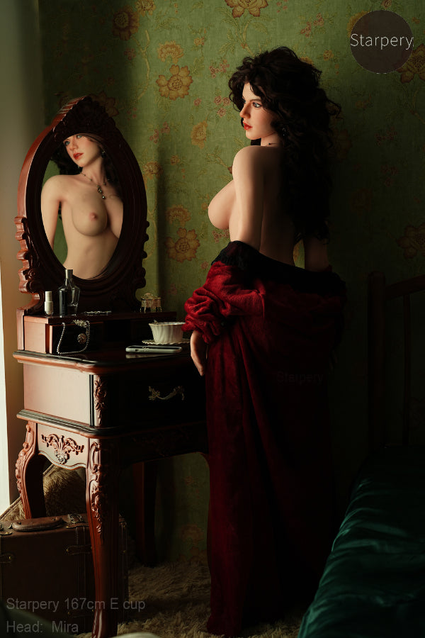 167cm/5ft6 E-cup Silicone Head Sex Doll – Mira