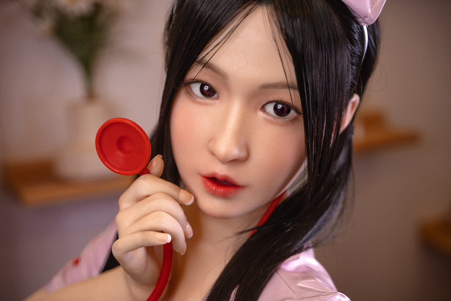 160cm/5ft3 G-cup Chinese Silicone Head Sex Doll – #539
