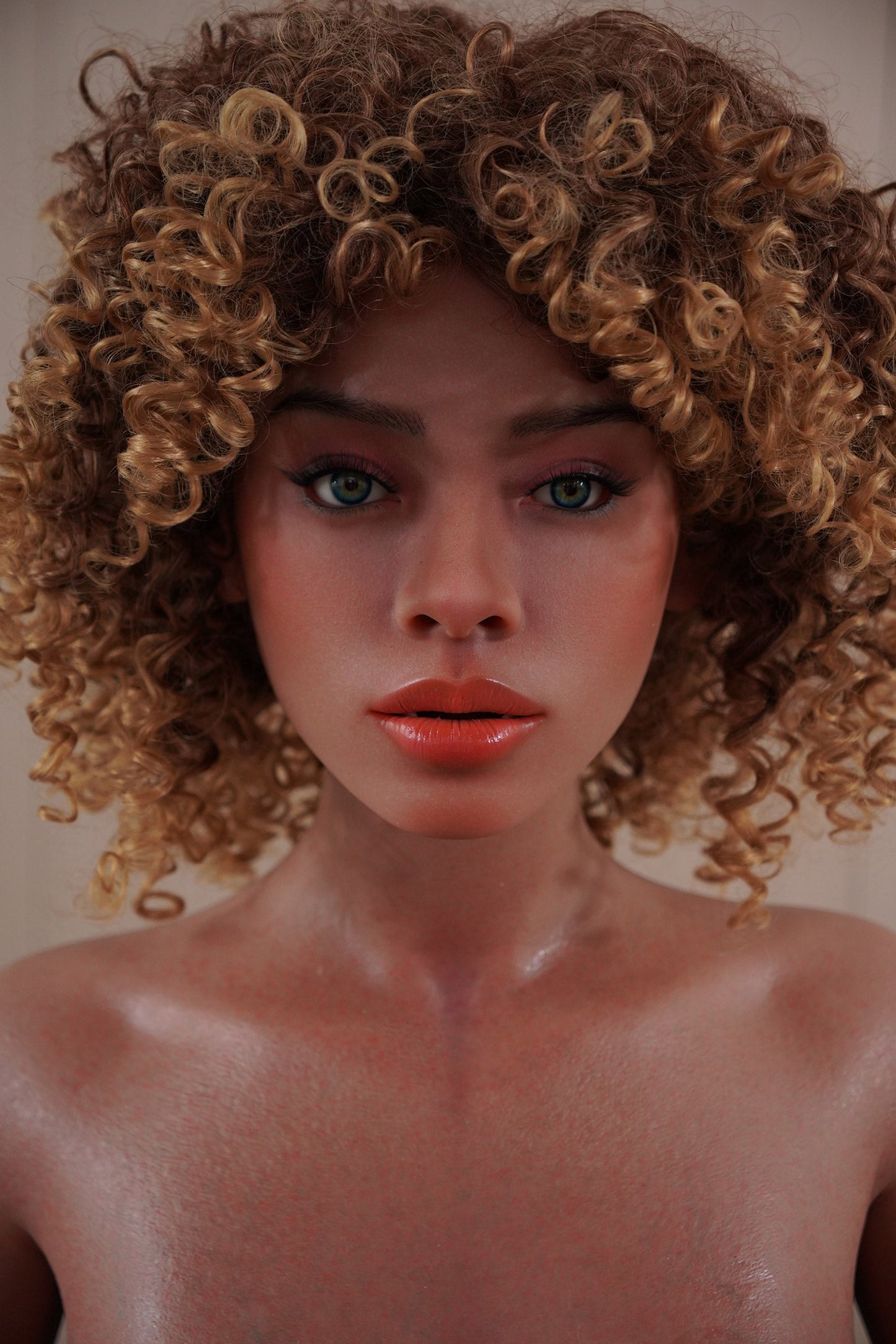 164cm/5ft5 D-Cup Real Skin Texture Silicone Sex Doll GT05 – JS116 Tan