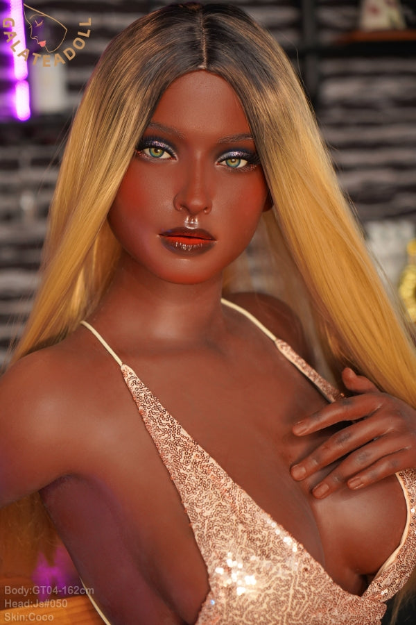 162cm/5ft4 E-cup Big Breast Silicone Sex Doll – js050