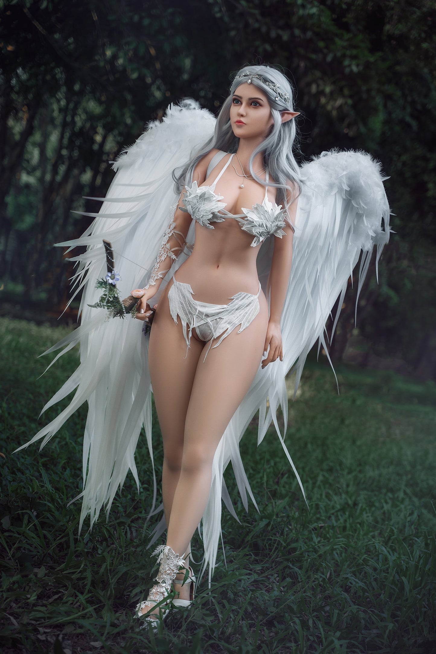 164cm/5ft5 F-cup Cute Silicone Sex Doll – #S19