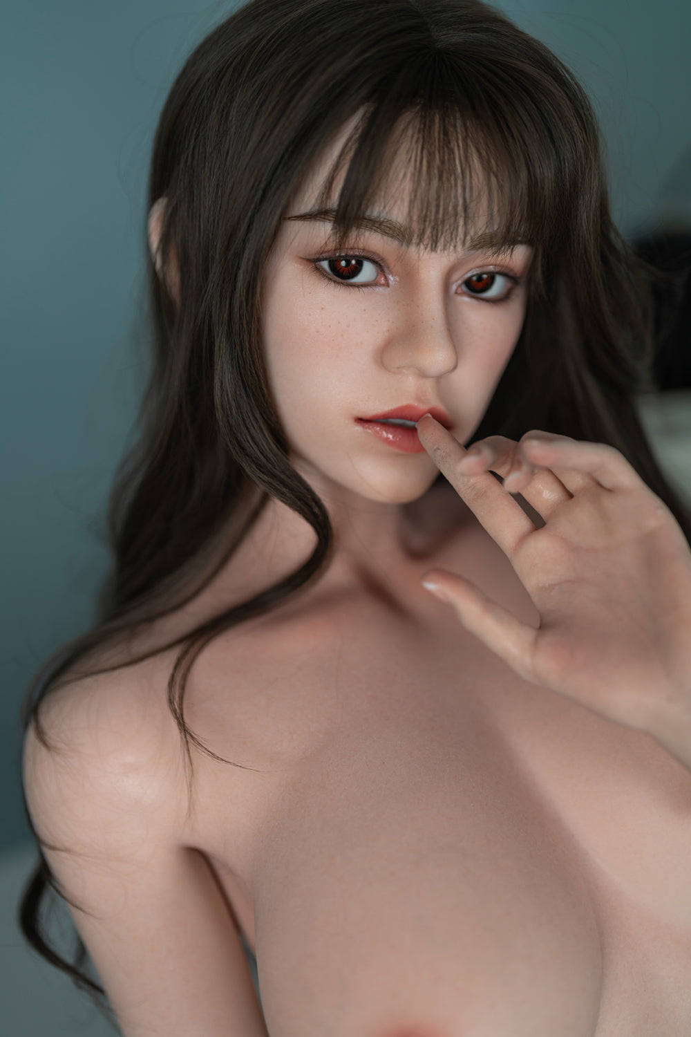 EU In Stock - 160cm/5ft3 D-cup ROS Silicone Head Sex Doll - M8