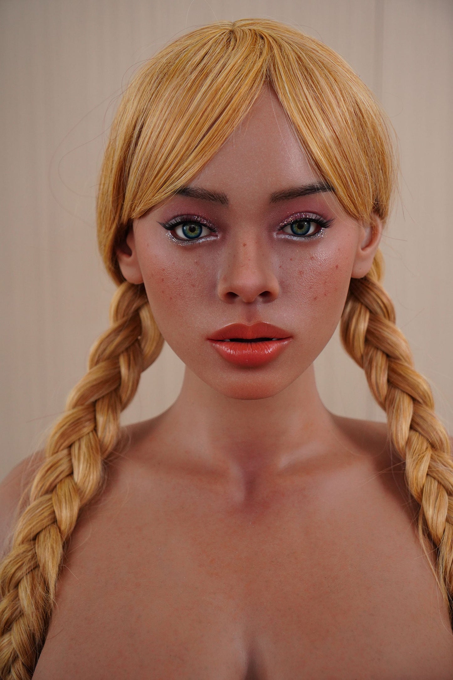 163cm/5ft4 E-cup Real Skin Texture Full Silicone Sex Doll – JS116