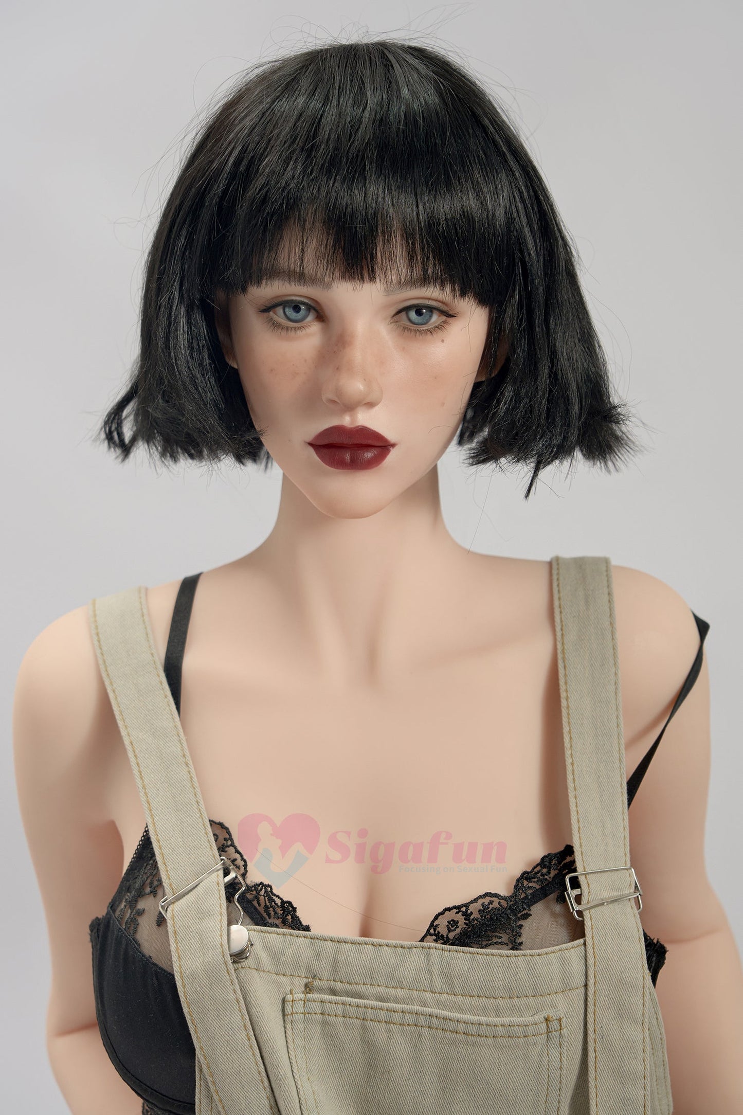 EU In Stock - 164cm/5ft5 H-Cup Silicone Head Sex Doll SG2 - Cecily Natural