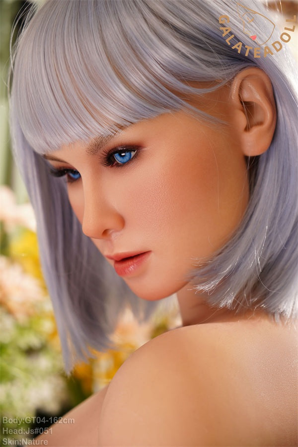 162cm/5ft4 E-cup Real Skin Texture Silicone Milf Sex Doll – JS051