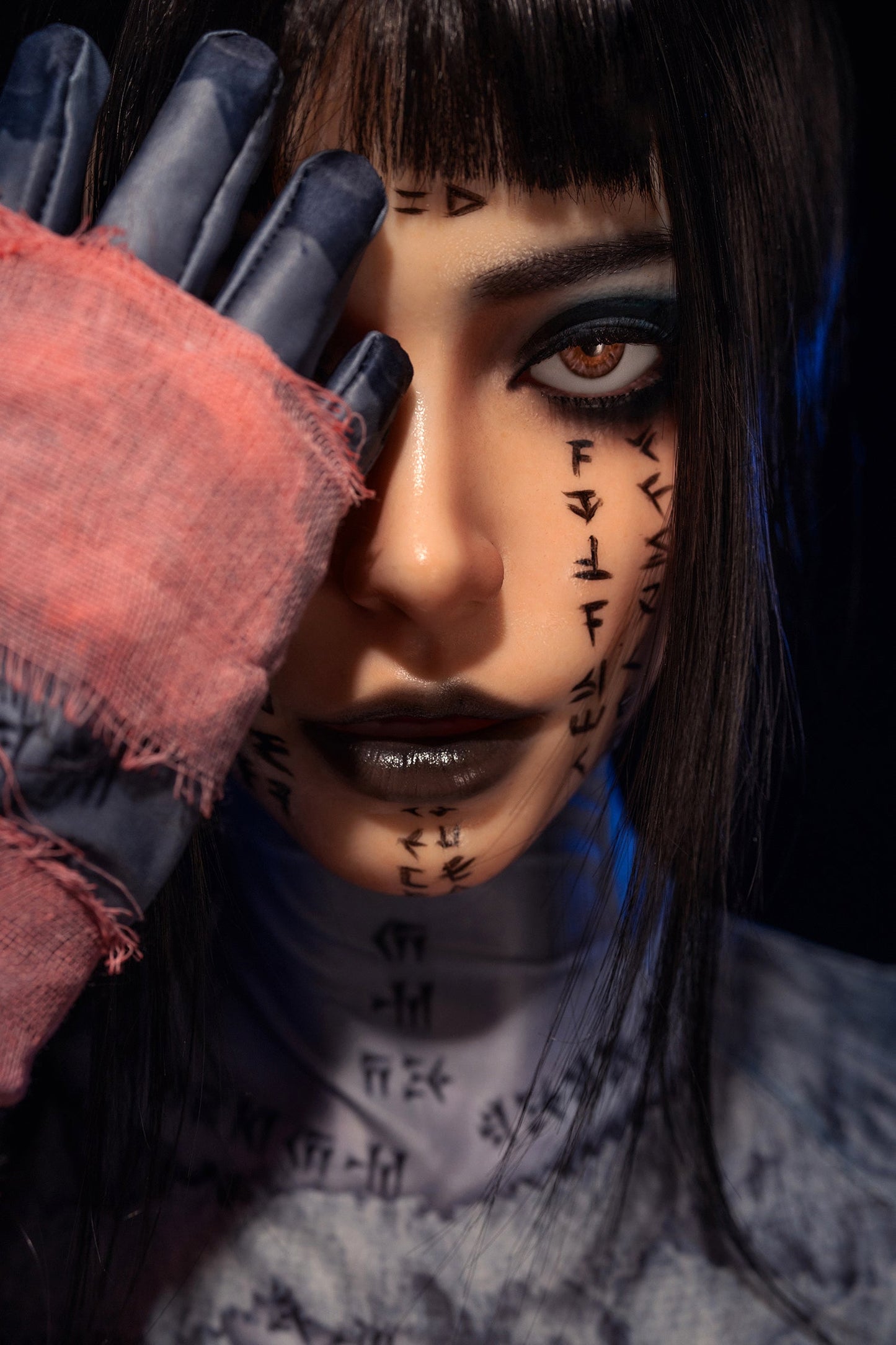 166cm/5ft5 C-cup Medium Breast Silicone Head Sex Doll  M7-1