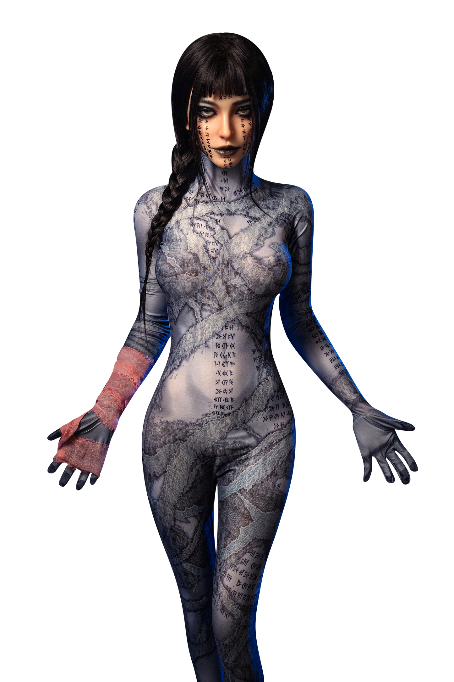 166cm/5ft5 C-cup Medium Breast Silicone Head Sex Doll  M7-1