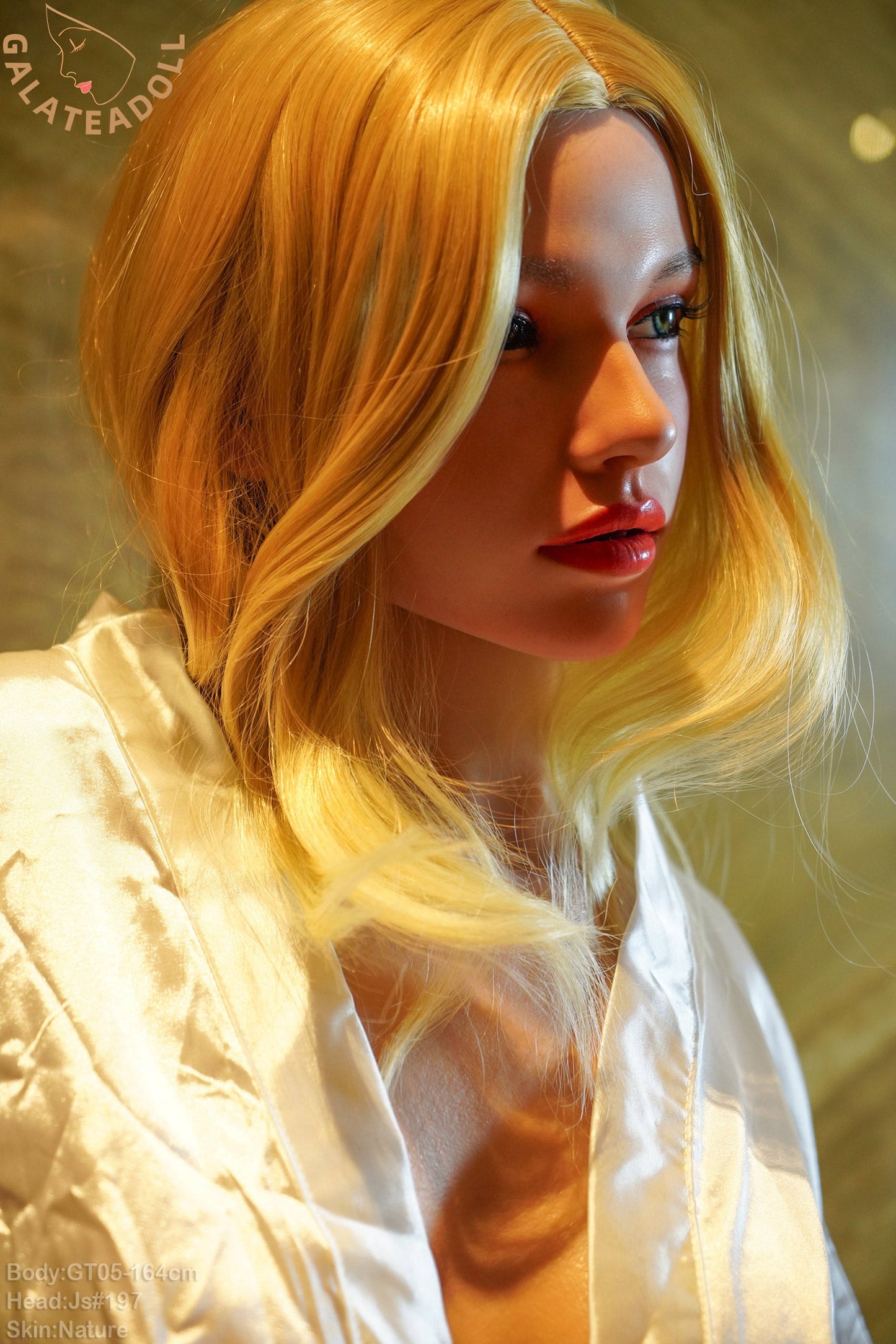 164cm/5ft5 D-Cup Real Skin Texture Silicone Sex Doll GT05 – JS197