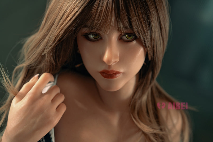 158cm/5ft2 F-Cup Skinny Silicone Sex Doll #AB27 Clara