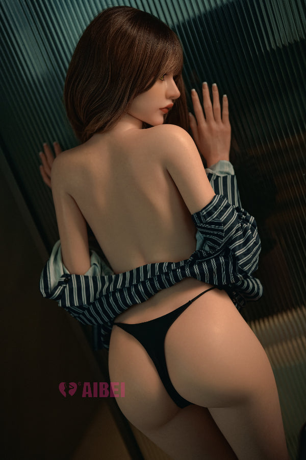 158cm/5ft2 F-Cup Skinny Silicone Sex Doll #AB27 Clara