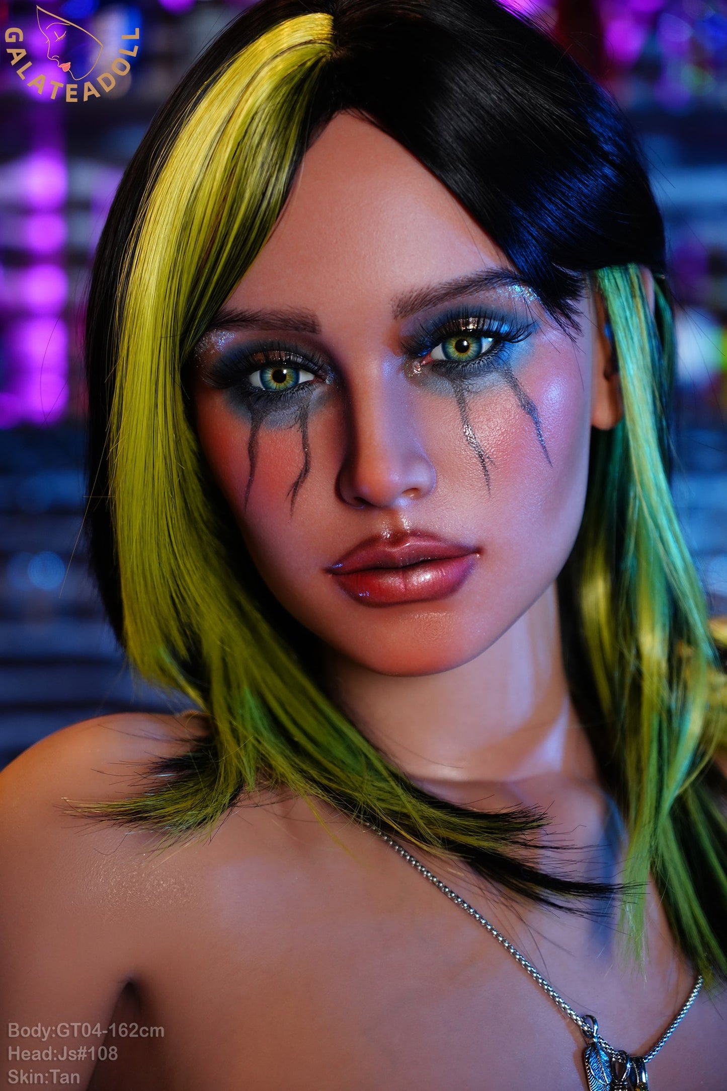 162cm/5ft4 E-cup Real Skin Texture Silicone Halloween Sex Doll GT04 – JS108 Tan