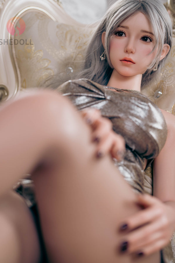 163cm/5ft4 H-cup Silicone Head Sex Doll - Chuyue