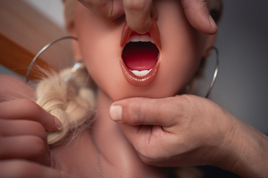 160cm/5ft3 C-cup Blonde Silicone Head Sex Doll – #M19