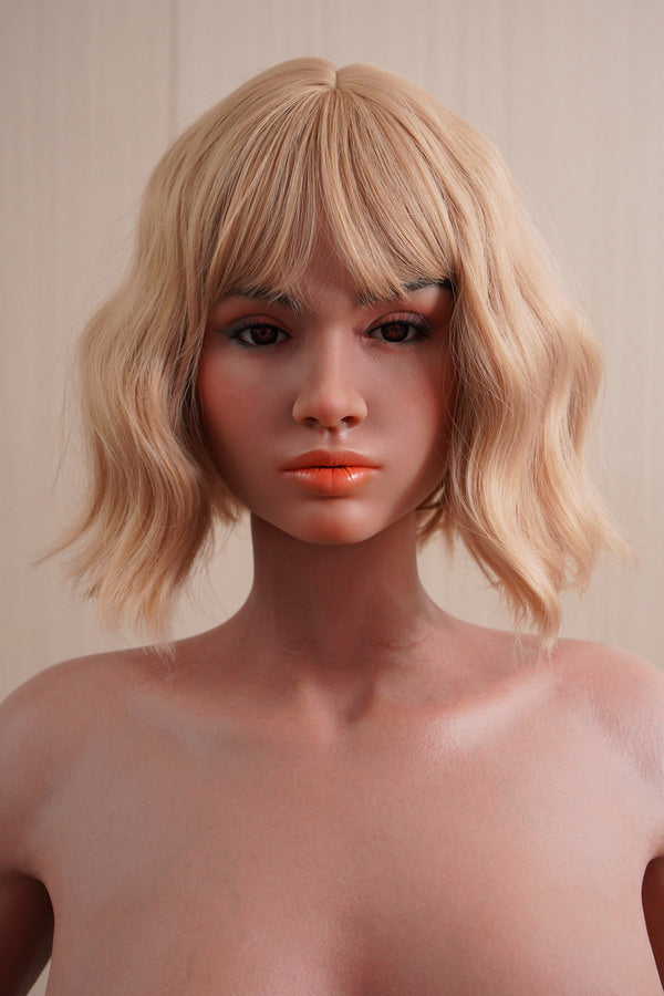 163cm/5ft4 E-cup Real Skin Texture Silicone Sex Doll GT06 – JS062 Tan