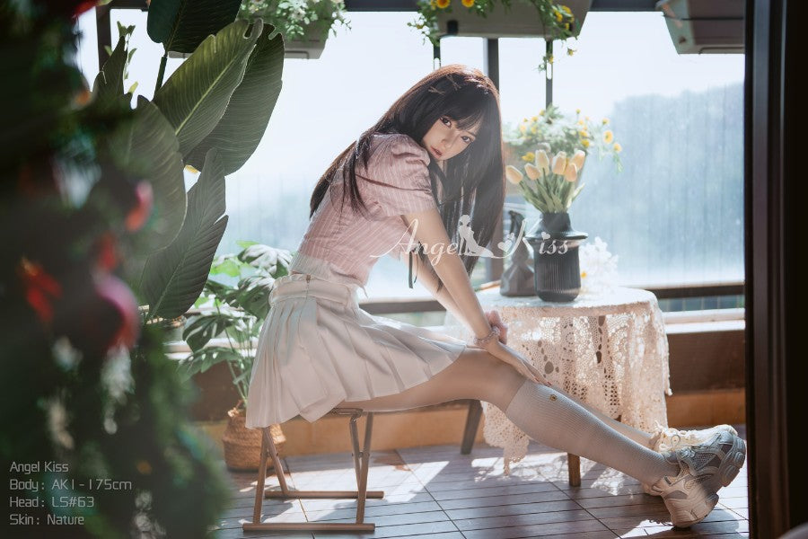 175cm/5ft9 D-cup Silicone Japanese Cute Sex Doll – LS#63