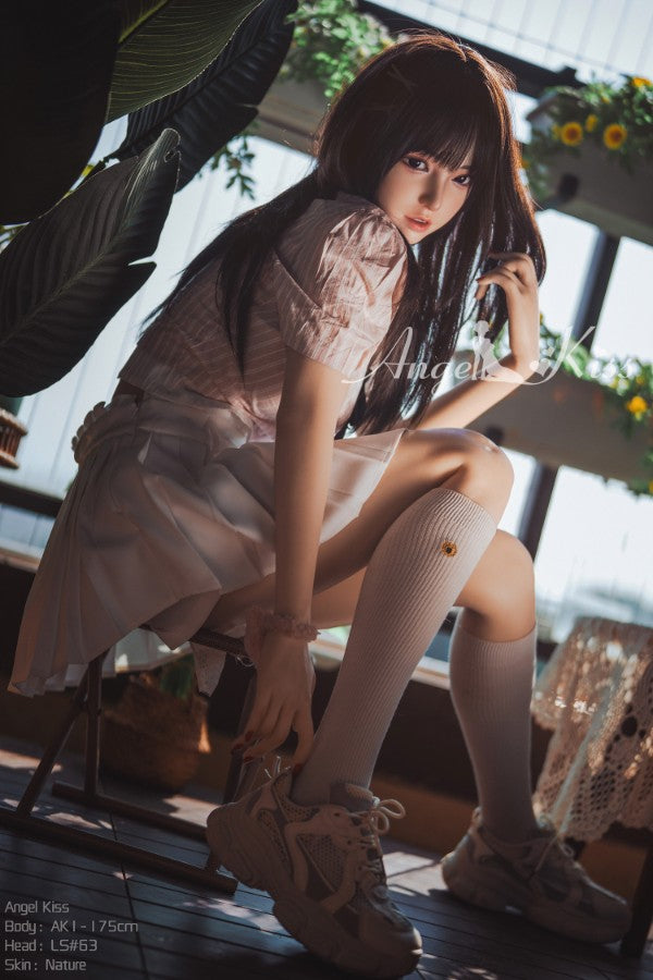 175cm/5ft9 D-cup Silicone Japanese Cute Sex Doll – LS#63