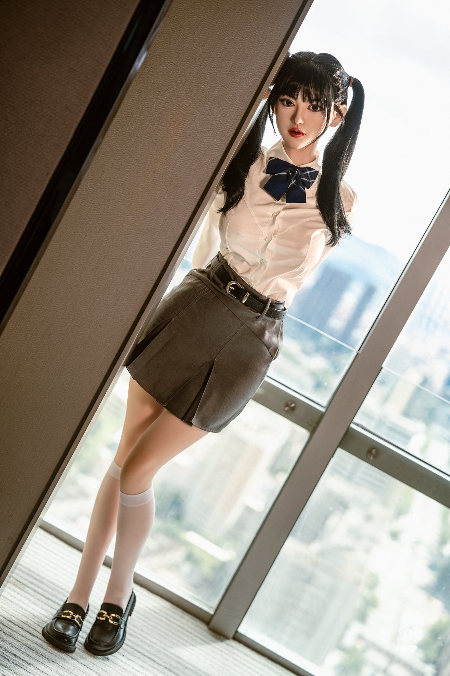 160cm/5ft3 C-cup Cute Silicone Head Sex Doll – #290