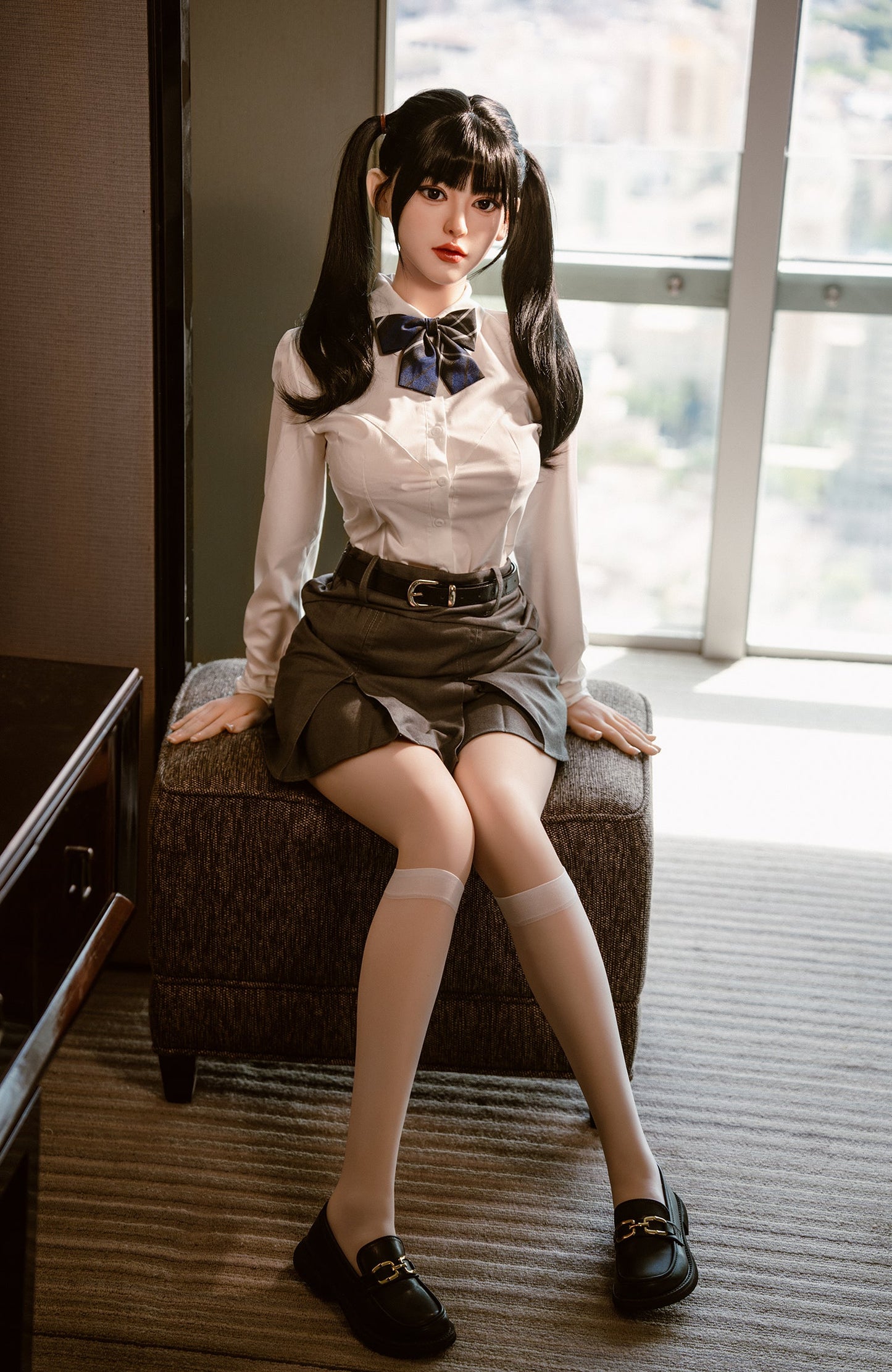 160cm/5ft3 C-cup Cute Silicone Head Sex Doll – #290