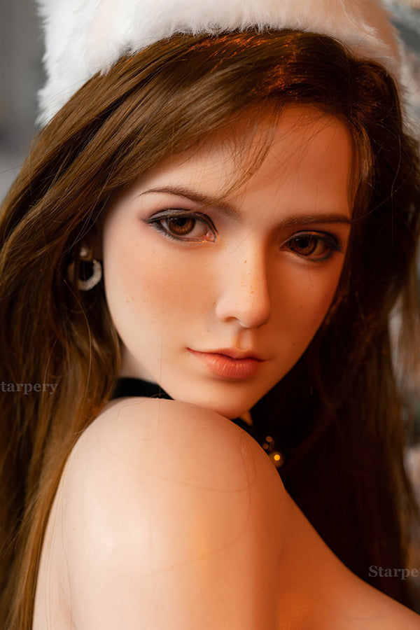 172cm/5ft8 F-cup Tall Big Boobs Silicone Head Sex Doll – Julie