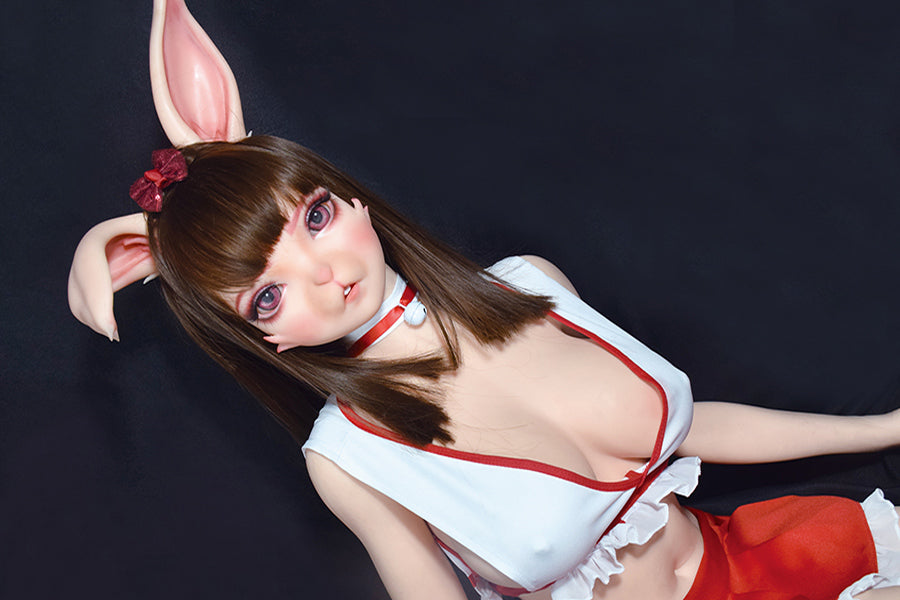 150cm/4ft11 Hentai Animal Furry Anime Silicone Sex Doll - Aida Rina Rabbit