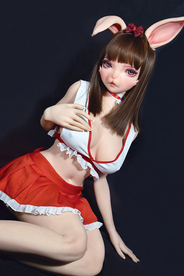 150cm/4ft11 Hentai Animal Furry Anime Silicone Sex Doll - Aida Rina Rabbit
