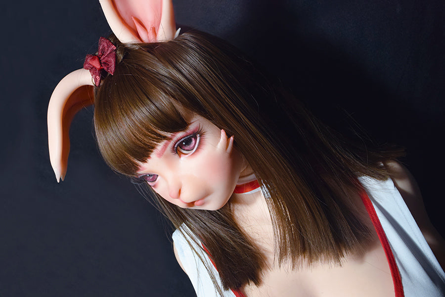 150cm/4ft11 Hentai Animal Furry Anime Silicone Sex Doll - Aida Rina Rabbit