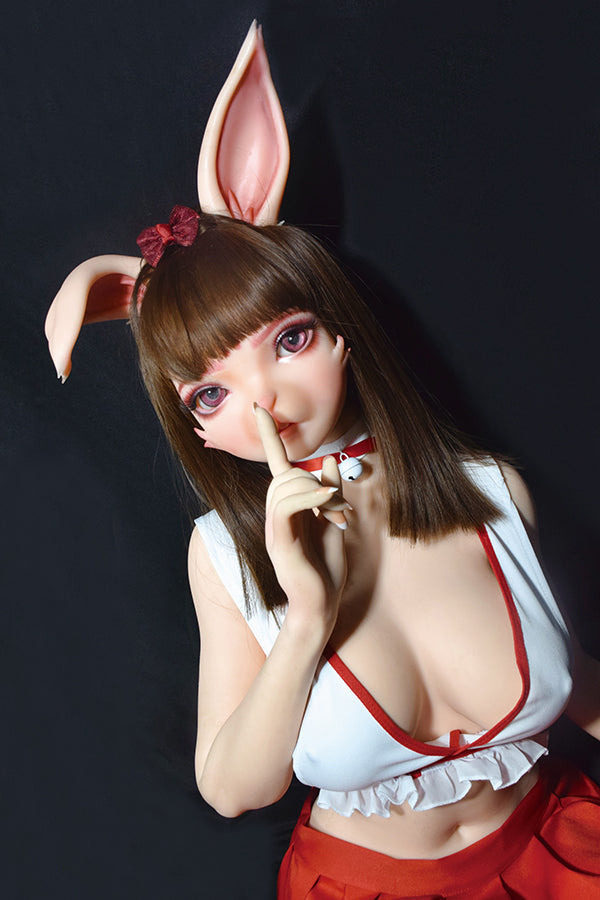 150cm/4ft11 Hentai Animal Furry Anime Silicone Sex Doll - Aida Rina Rabbit
