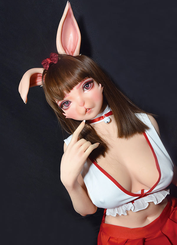 150cm/4ft11 Hentai Animal Furry Anime Silicone Sex Doll - Aida Rina Rabbit