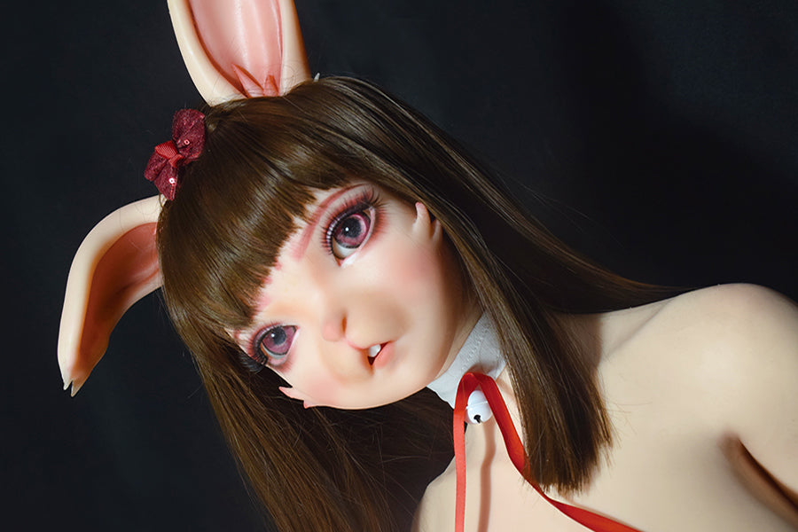 150cm/4ft11 Hentai Animal Furry Anime Silicone Sex Doll - Aida Rina Rabbit