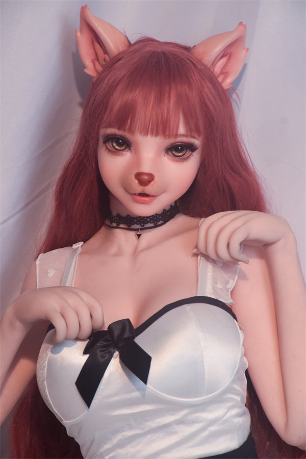 150cm/4ft11 Fox Anime Silicone Furry Hentai Sex Doll - Kateda Koharu