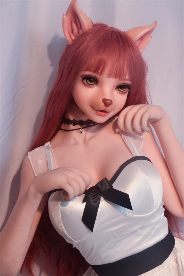 150cm/4ft11 Fox Anime Silicone Furry Hentai Sex Doll - Kateda Koharu