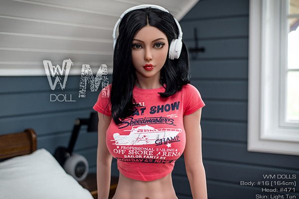 164cm/5ft5 D-cup Best Realistic TPE Sex Doll with #471 Head