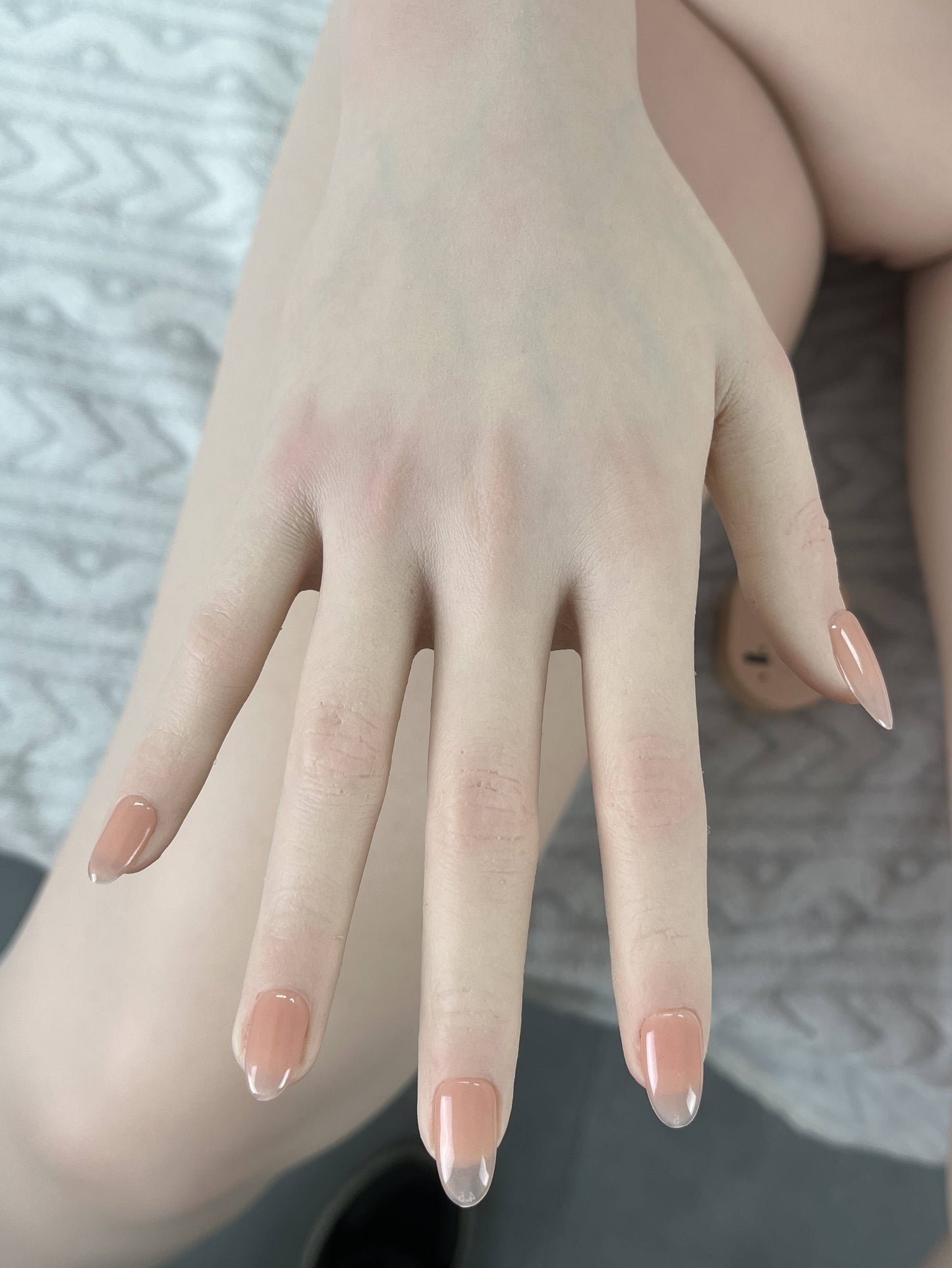 [BLD & Fanreal Co-Production] 175cm/5ft9 AA-cup First Love Girlfriend Silicone Skinny Love Doll - Emily