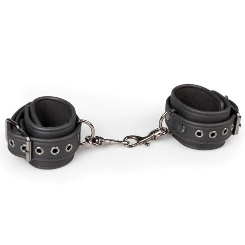 Faux Leather Wrist Cuffs