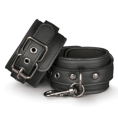 Faux Leather Wrist Cuffs