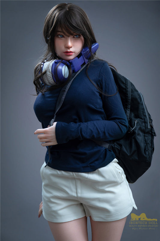 166cm/5ft5 D-cup Japanese Bubble Butt Silicone Sex Doll - S10 Misa