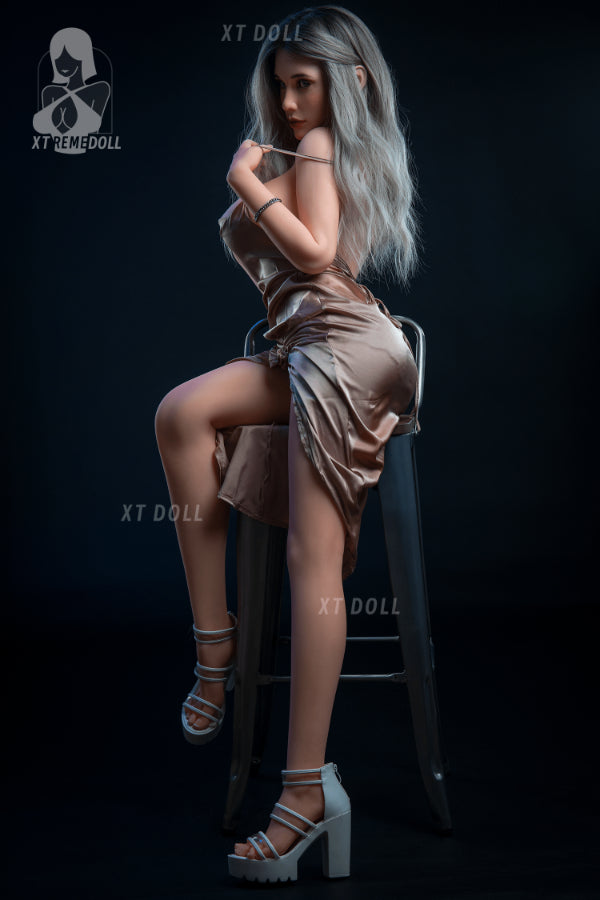 158cm/5ft2 F-cup Silicone Head Sex Doll - Mercat