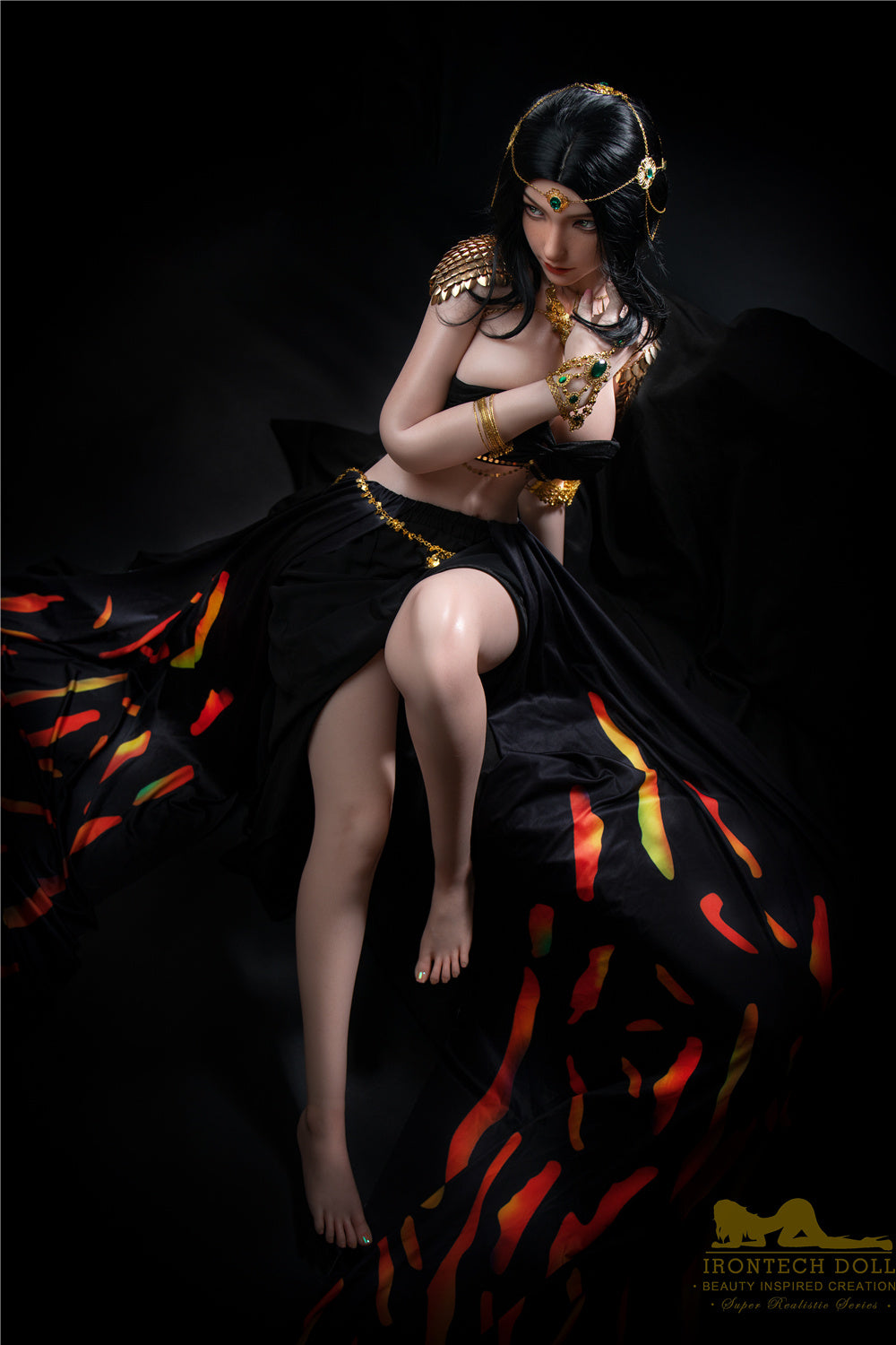 US In Stock - 166cm/5ft5 D-cup Tall Bubble Butt Silicone Sex Doll - S32 Grace