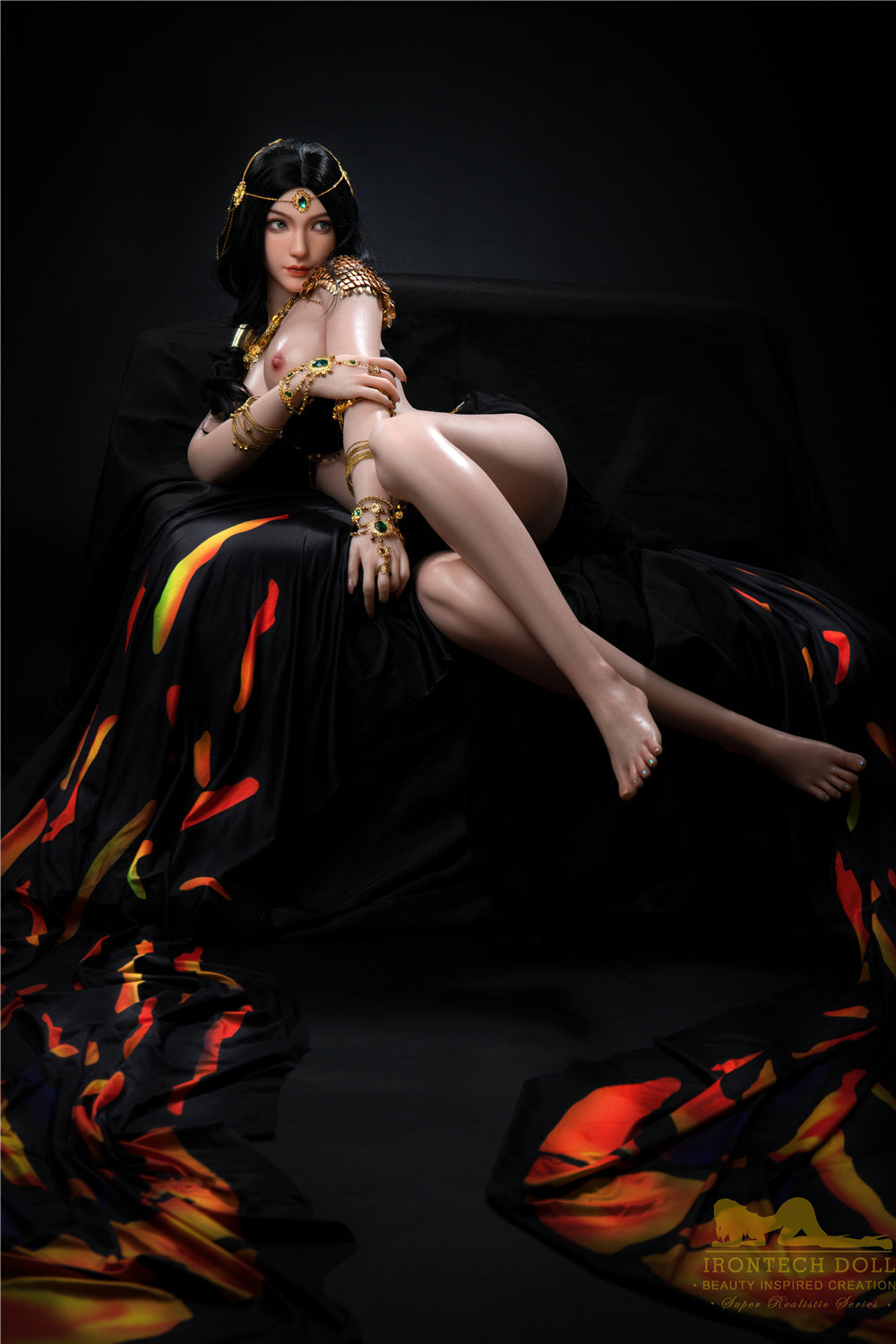 US In Stock - 166cm/5ft5 D-cup Tall Bubble Butt Silicone Sex Doll - S32 Grace